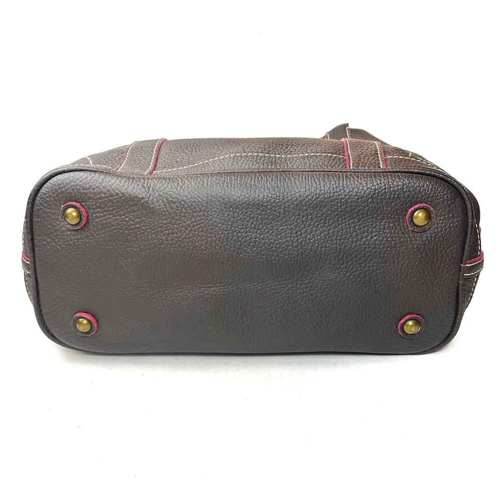 Borge Gaveri J Crew Vintage Leather Tote Bag - Picture 5 of 8